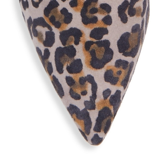 kate spade new york Loretta Leopard-Print Suede Mules new in box sz7 - Picture 3 of 10